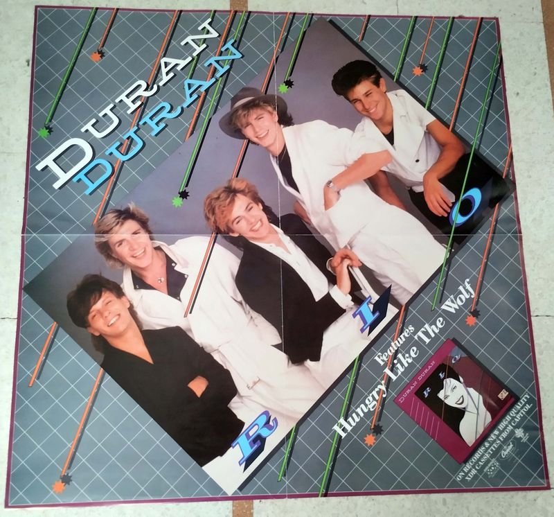 Duran Duran: Álbum 'Rio' Importado USA con Poster - imagen 3