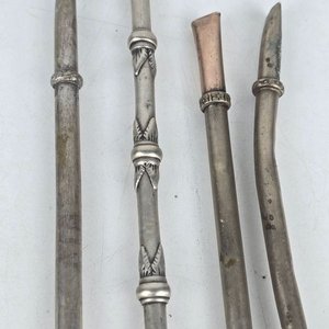 Lote de 4 Bombillas para Mate con Detalles Decorativos - imagen 3