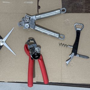 Set de Cocina: Abrelatas, Sacacorchos y Tijera - imagen 4