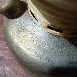Farol a Queroseno Antiguo Marca "TJISA" Registrado N° 58310 - imagen 2