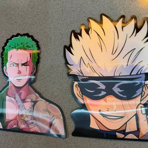 Stickers de Personajes Anime: Zoro y Gojo Satoru - imagen 2