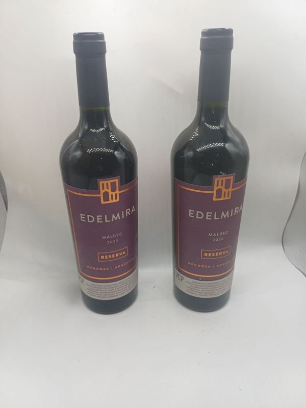 Caja de vino Malbec Reserva Edelmira Mendoza - imagen 3