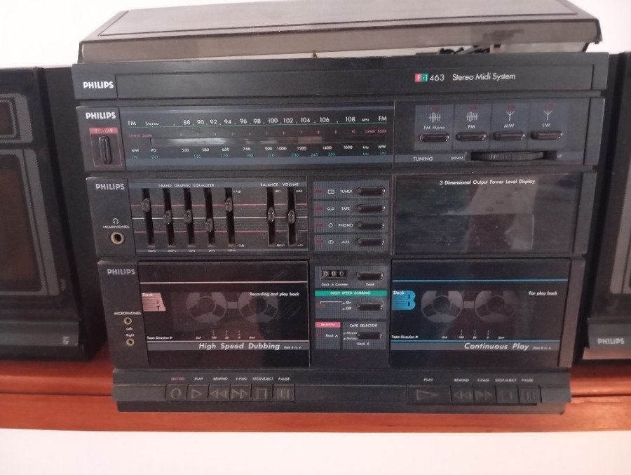 Equipo de música PHILIPS en buen estado - imagen 4