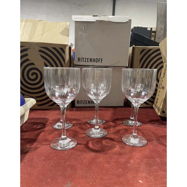 Set de 6 Copas de Cristal RITZENHOFF
