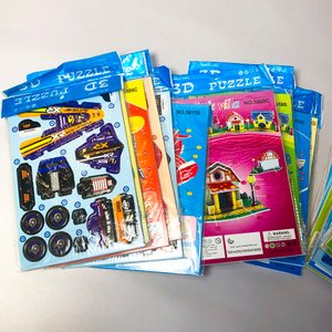 Lote de 24 Puzzles 3D para Armar - imagen 2