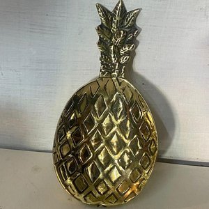 Cuchara Decorativa de Bronce con Diseño de Piña - imagen 2