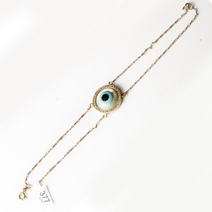 Lote anterior: Pulsera Oro 18k Ojo Turco con Brillantes y Piedra Central