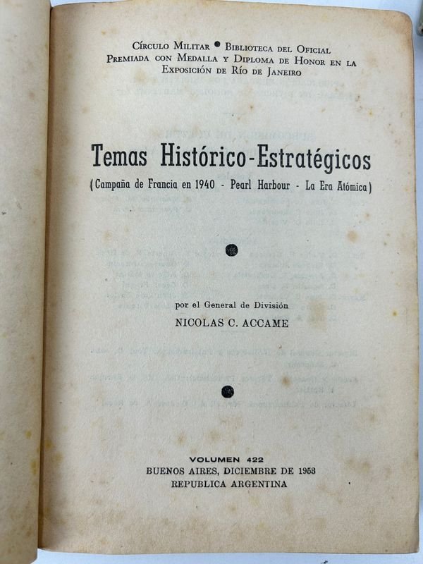 Libros de ensayos históricos y estratégicos - imagen 3