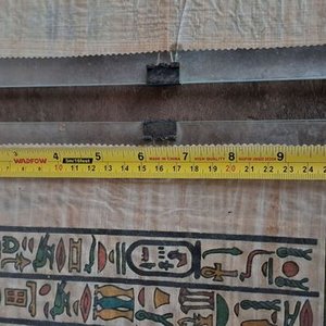 Dos Papiros Egipcios Antiguos con Escenas Históricas y Jeroglíficos - imagen 4