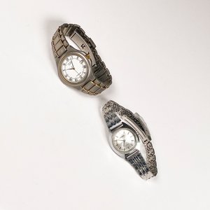 Dos Relojes Citizen de Pulsera para Dama y Caballero con Mallas Metálicas - imagen 2