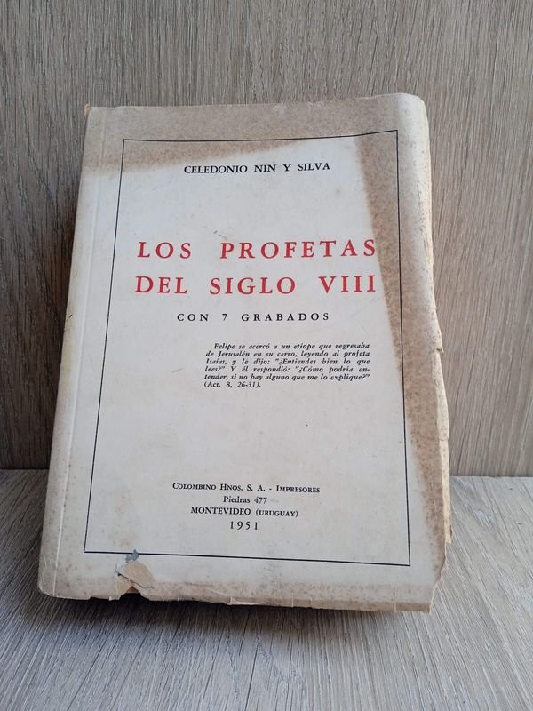 Lote anterior: Libro antiguo de Celedonio Nin y Silva
