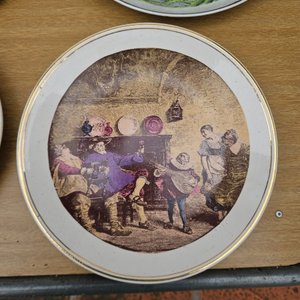 Platos Decorativos Pintados para Colgar - imagen 4