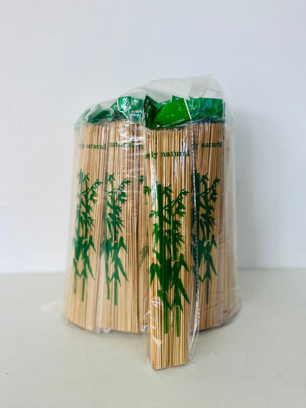70 Paquetes de Palitos Brochette de Bambú Natural - imagen 1