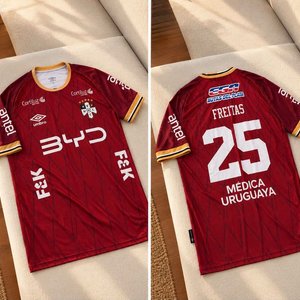 Lote siguiente: Remera de fútbol alternativa Wanderers Freitas 25 - Talle M