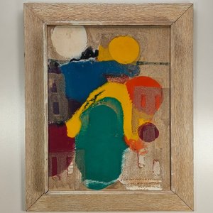 Lote anterior: Obra Abstracta "Exposición Municipal" de Julio Verdié, Técnica Mixta (1973)