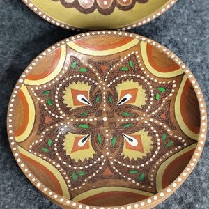 Dos Cuadros Decorativos de Madera con Diseño Mandala - imagen 3