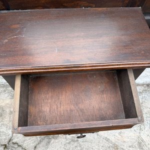 Recibidor de Madera con Paraguero, Espejo y Cajón - imagen 4