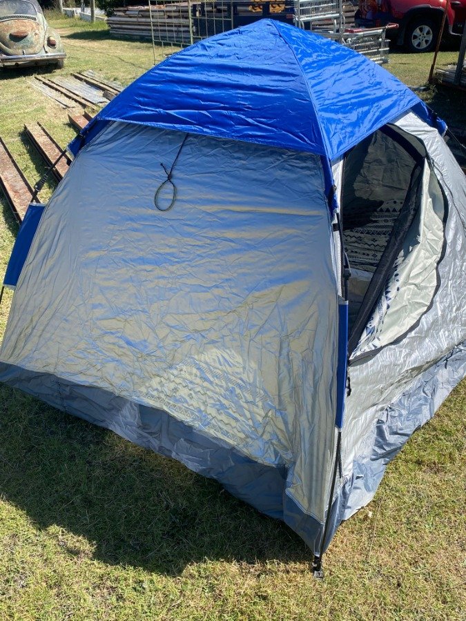Carpa de Camping con Doble Puerta y Moquitero - imagen 5