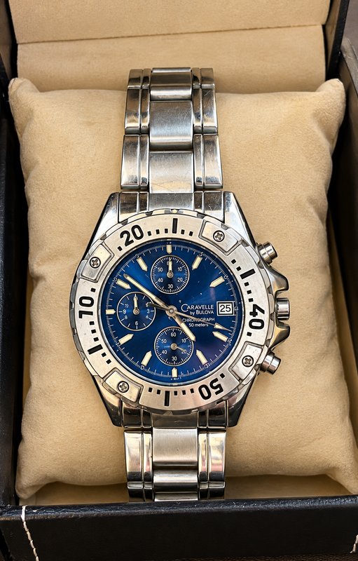 Reloj Caravelle by Bulova Cronógrafo Esfera Azul Acero C980269 - imagen 1