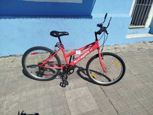 Bicicleta Roja Rodado 24 - imagen 1