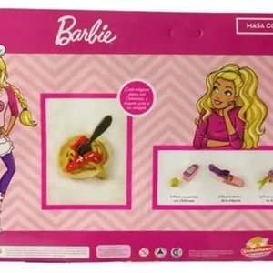 Set de Masa para Moldear Barbie con Extrusora y Accesorios - imagen 2