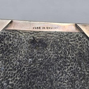 Antigua Caja Inglesa de Plata 925 con Grabados y Interior Forrado - imagen 5