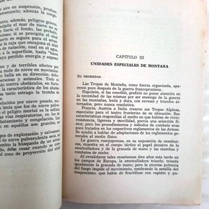 2 Libros "Circulo Militar-Biblioteca del Oficial" - Tropas de Montaña e Informes del Comandante Aliado, 1947 - imagen 4