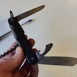 Navaja Multiuso Antigua de Bolsillo - imagen 4