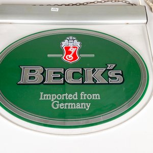 Cartel Luminoso "Beck's Imported from Germany" - imagen 3