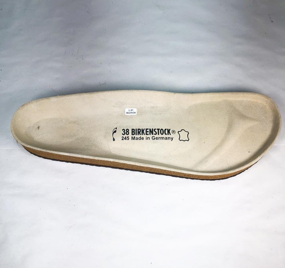 Base para Zapatilla Birkenstock Alemana Talle 38