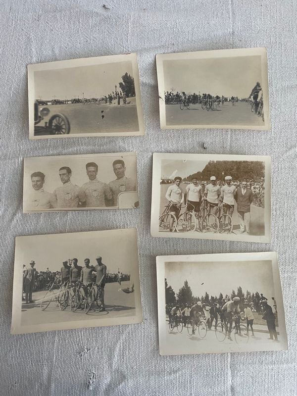 Fotos Históricas Campeonato Rioplatense Ciclismo Equipos Uruguay Argentina 1925