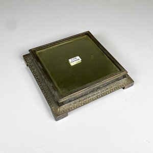 Lote anterior: Presentoire metal aleman Wmf, con espejo 20 x 20 cm