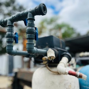Lote de 5 Tubos Ablandadores de Agua con Controles - imagen 4