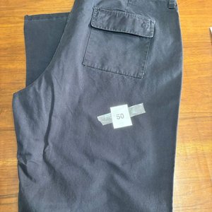 Pantalón Cargo Gabardina Talle 52 Negro - imagen 1