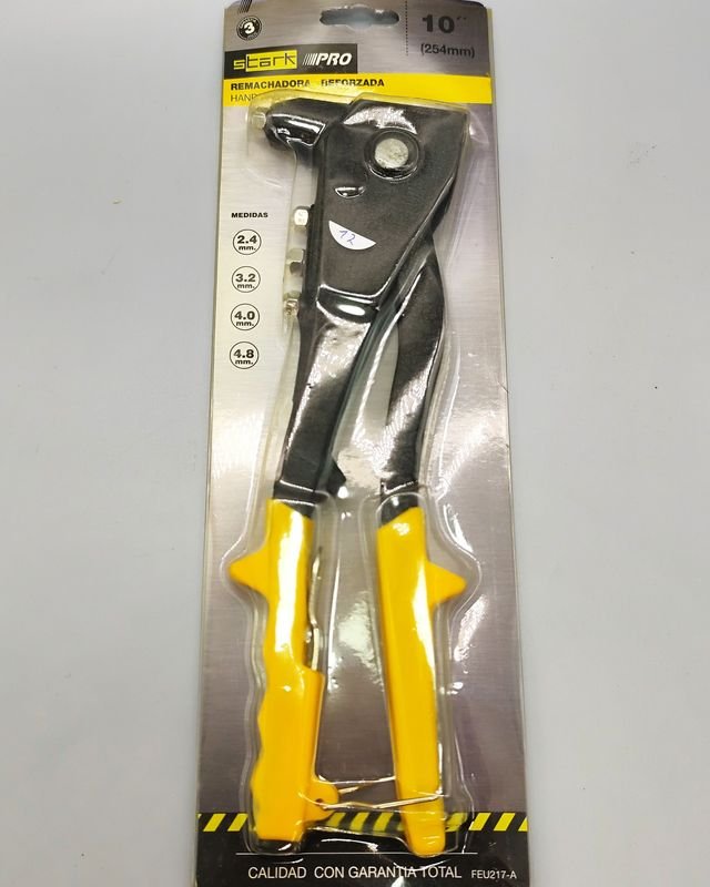 Remachadora Stark Pro de 10" con 4 Boquillas, Cuerpo de Aluminio