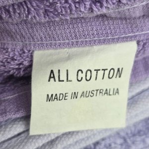 Set de 6 Toallas de Baño 100% Algodón Supertex - Lila y Violeta - imagen 2