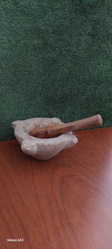 Lote anterior: Mortero en marmol con manito para la cocina