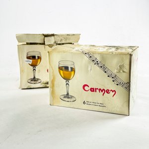 Lote anterior: Doce Copas de Vino "Carmen" Bohemia Crystalex Checoslovaquia