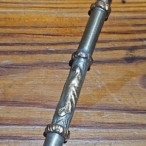 Bombilla de Plata y Oro para Mate con Grabados - imagen 4