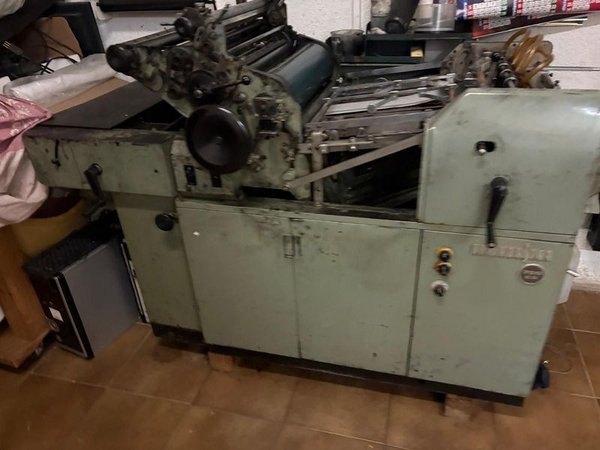Impresora Offset Hamada Star 700 CD Trifásica con Rodillos de Repuesto