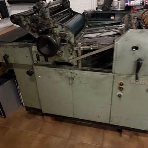 Lote siguiente: Impresora Offset Hamada Star 700 CD Trifásica con Rodillos de Repuesto