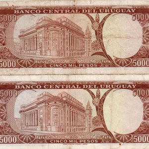 Billete de 5000 Pesos Uruguayos Serie C - imagen 3