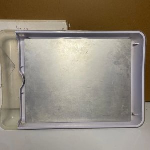 Bandeja Plástica y Acero Inoxidable KitchenCC Quick Defrost - imagen 2