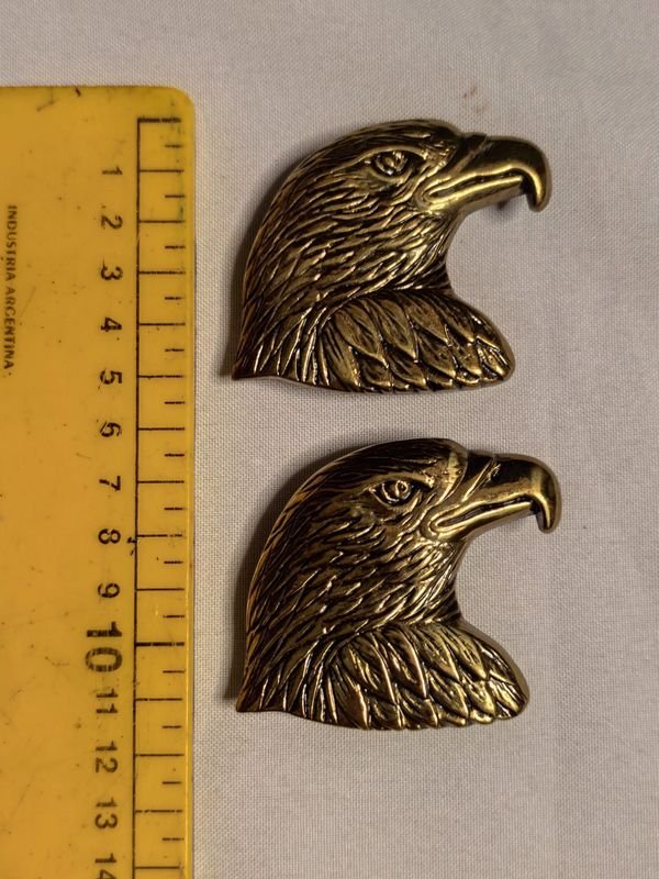 Ejemplo de cabeza de águila en bronceado, hecha en Taiwán - imagen 1