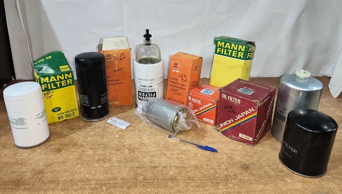 Filtros de aceite Mann - Paquete de 8 filtros nuevos