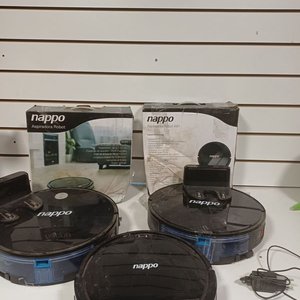 Lote de 5 Aspiradoras Robot Nappo Nuevas (No Funcionan) - imagen 1