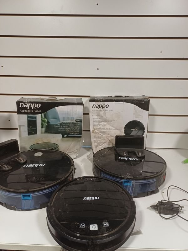 Lote de 5 Aspiradoras Robot Nappo Nuevas (No Funcionan)