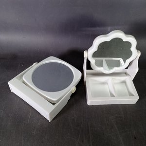 Dos Organizadores con Espejo y Compartimentos, Nuevos en Caja - imagen 5