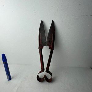 Tijera de Tusar Antigua de 31 cm - imagen 5