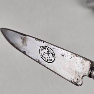 Cuchillo Criollo con Vaina y Mango de Platería Criolla - imagen 3